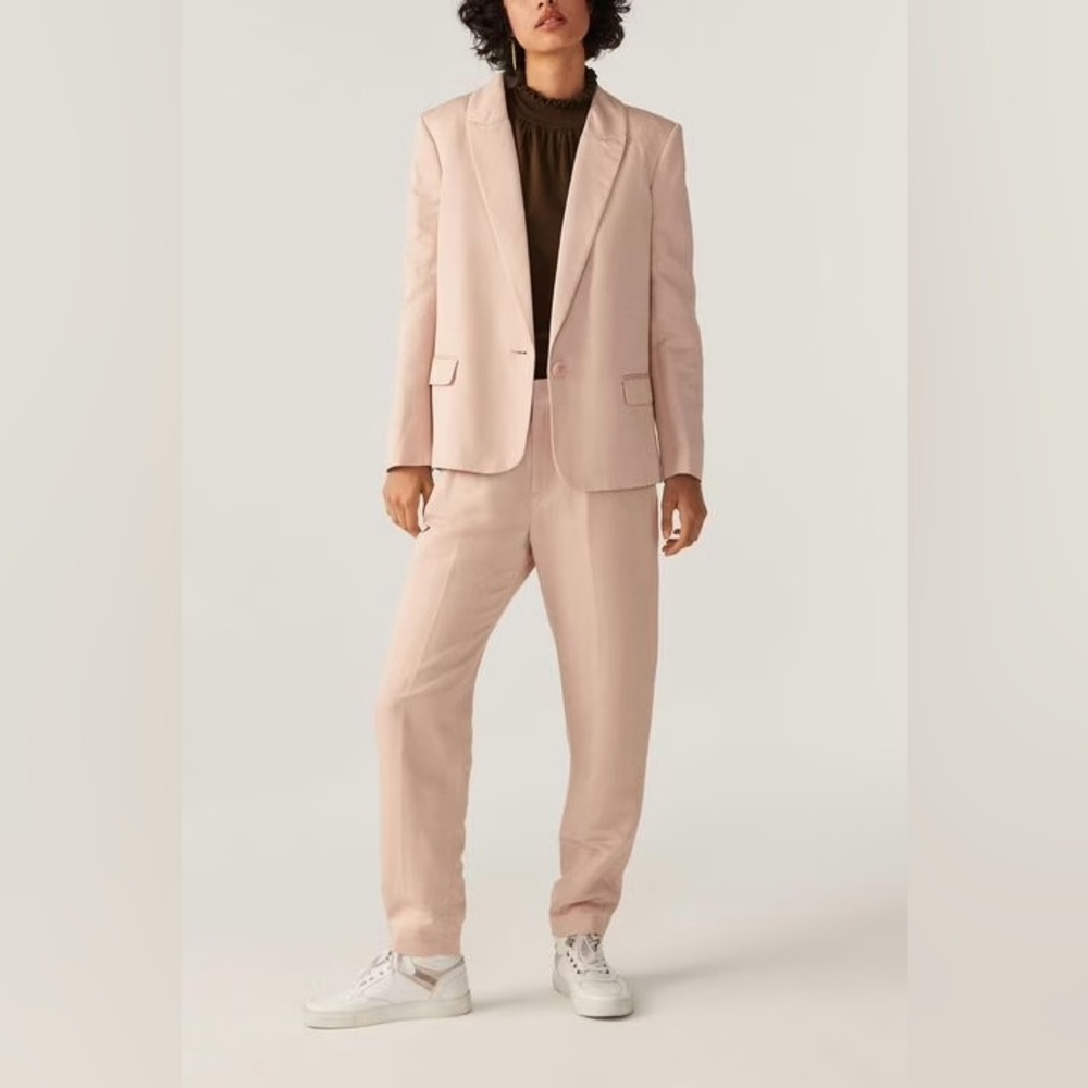 ba&sh Classic Tan Blazer - Picture 4 of 8
